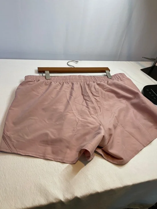 Under Armour Fly By 3 inch Rose Blush Running Shorts - Picture 5 of 11